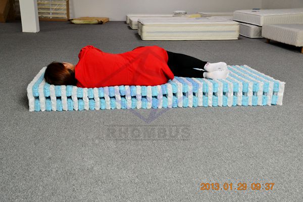Customized Special Hourglass Mattress Pocket Spring PS018