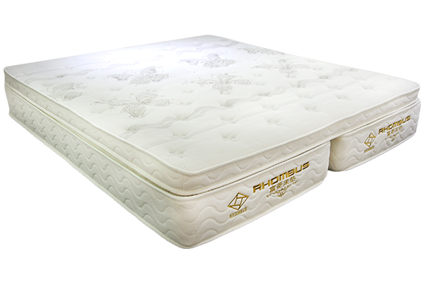 Hotel Latex Foam Pocket Spring Double Bed Mattress Price 2001