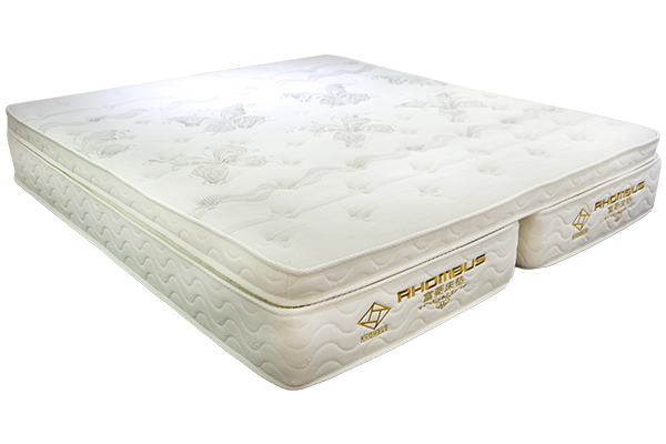 Hotel Latex Foam Pocket Spring Double Bed Mattress Price 2001