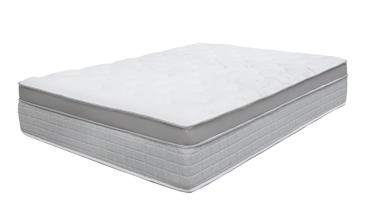 Five Star Hotel Bed Spring Latex Hybrid Euro Top Mattress T013